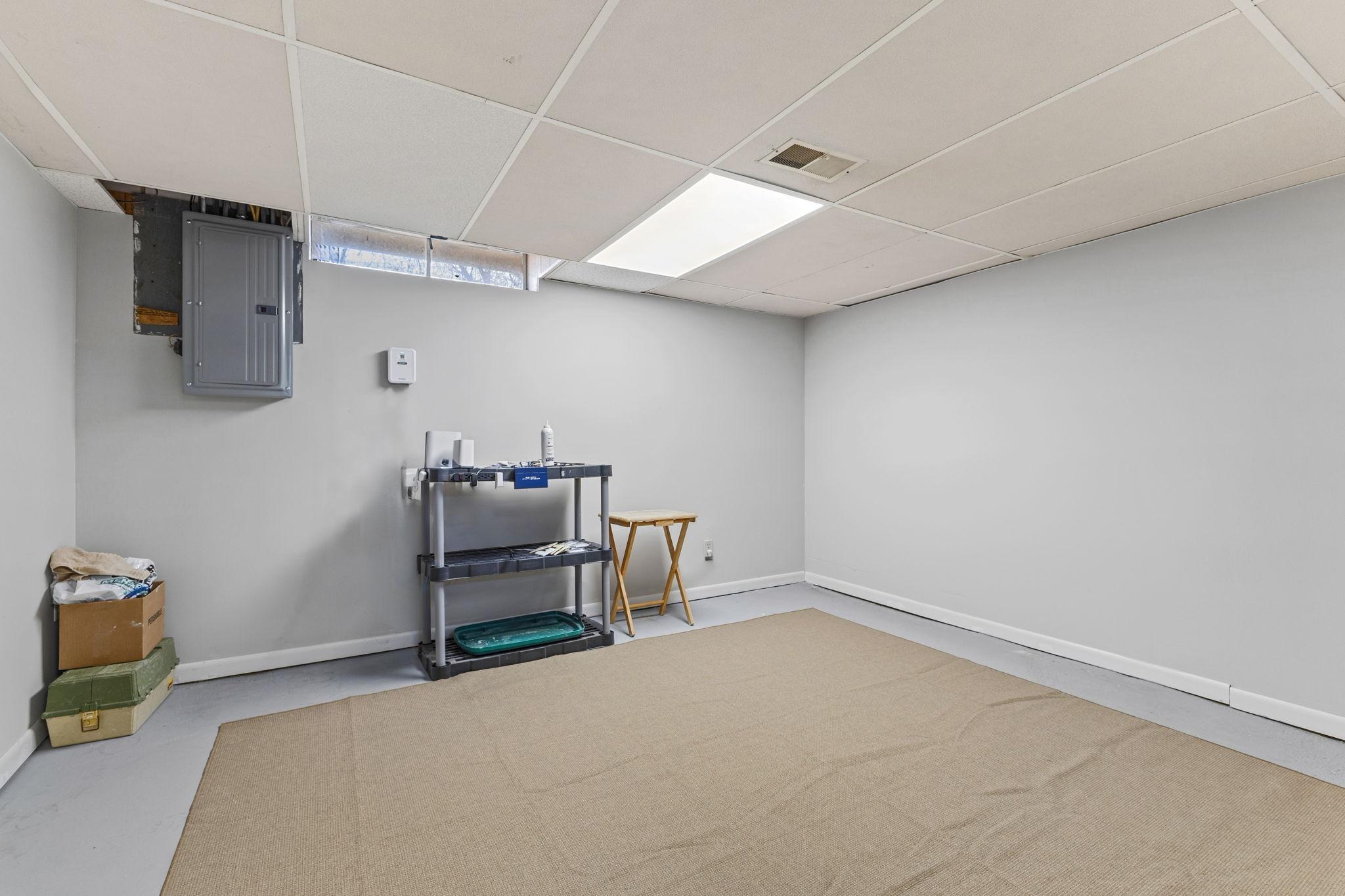 2nd bonus room in basement