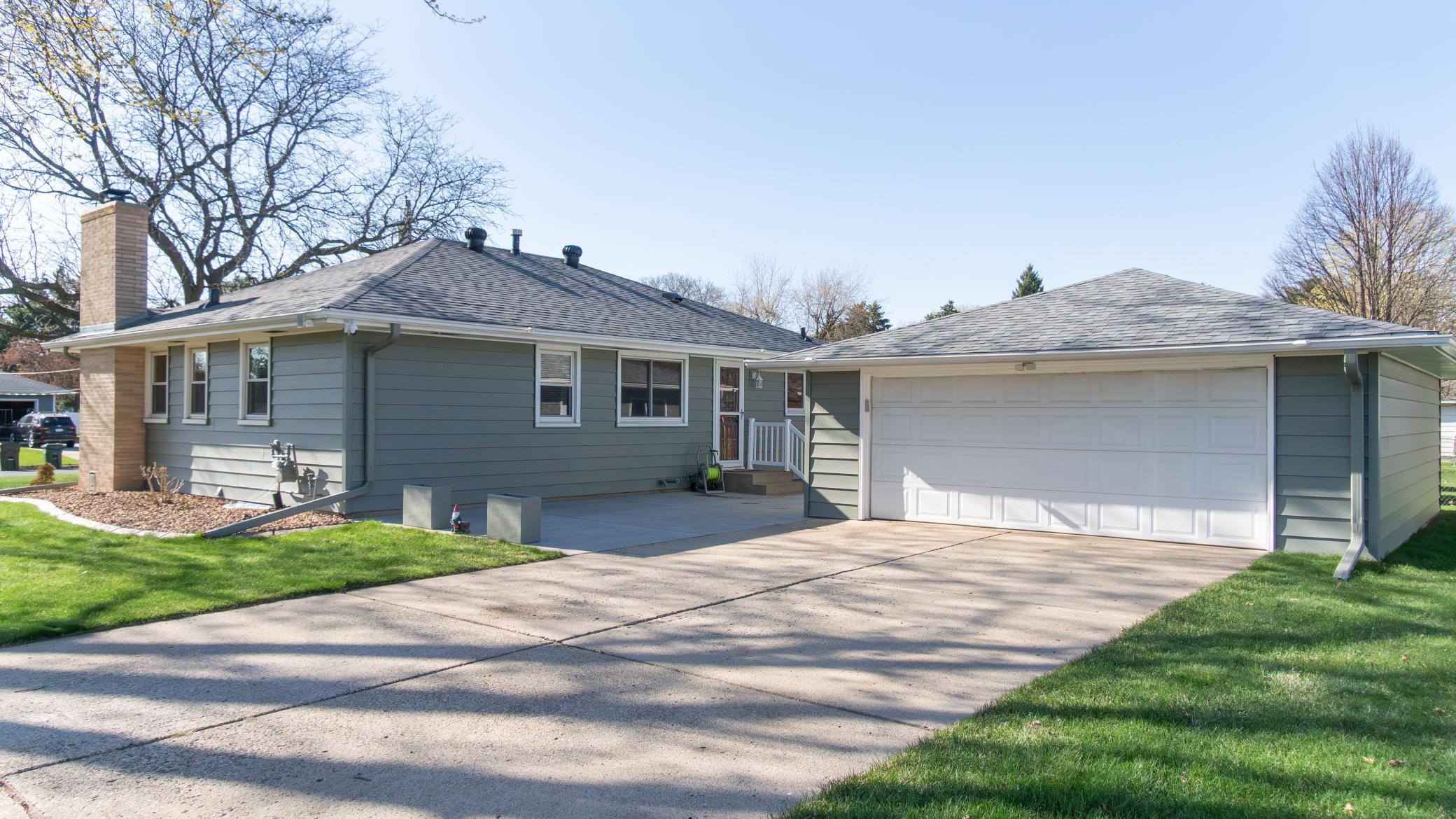 Wonderful corner lot with a lot of green space