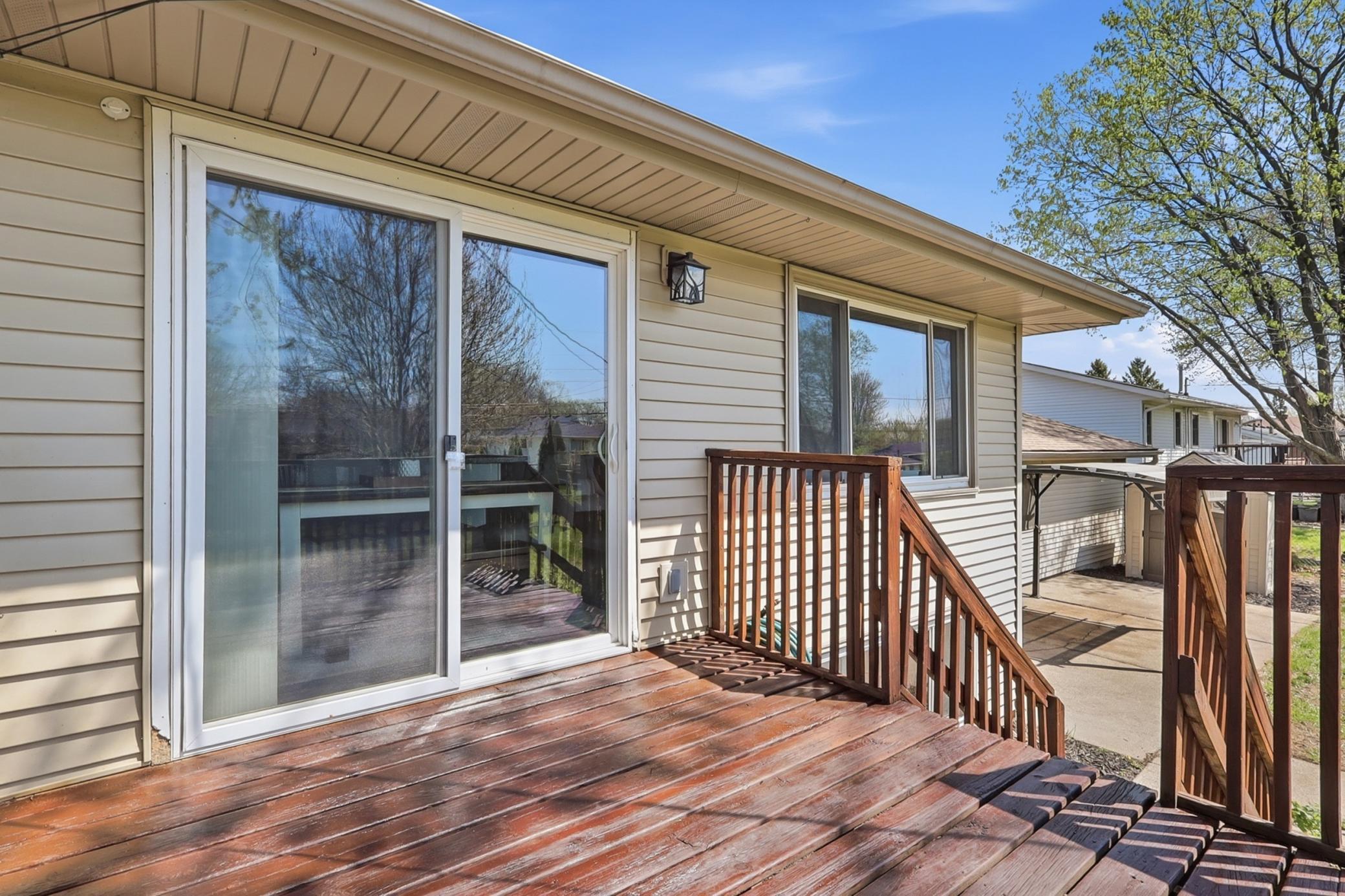 Outside- Deck photo #1