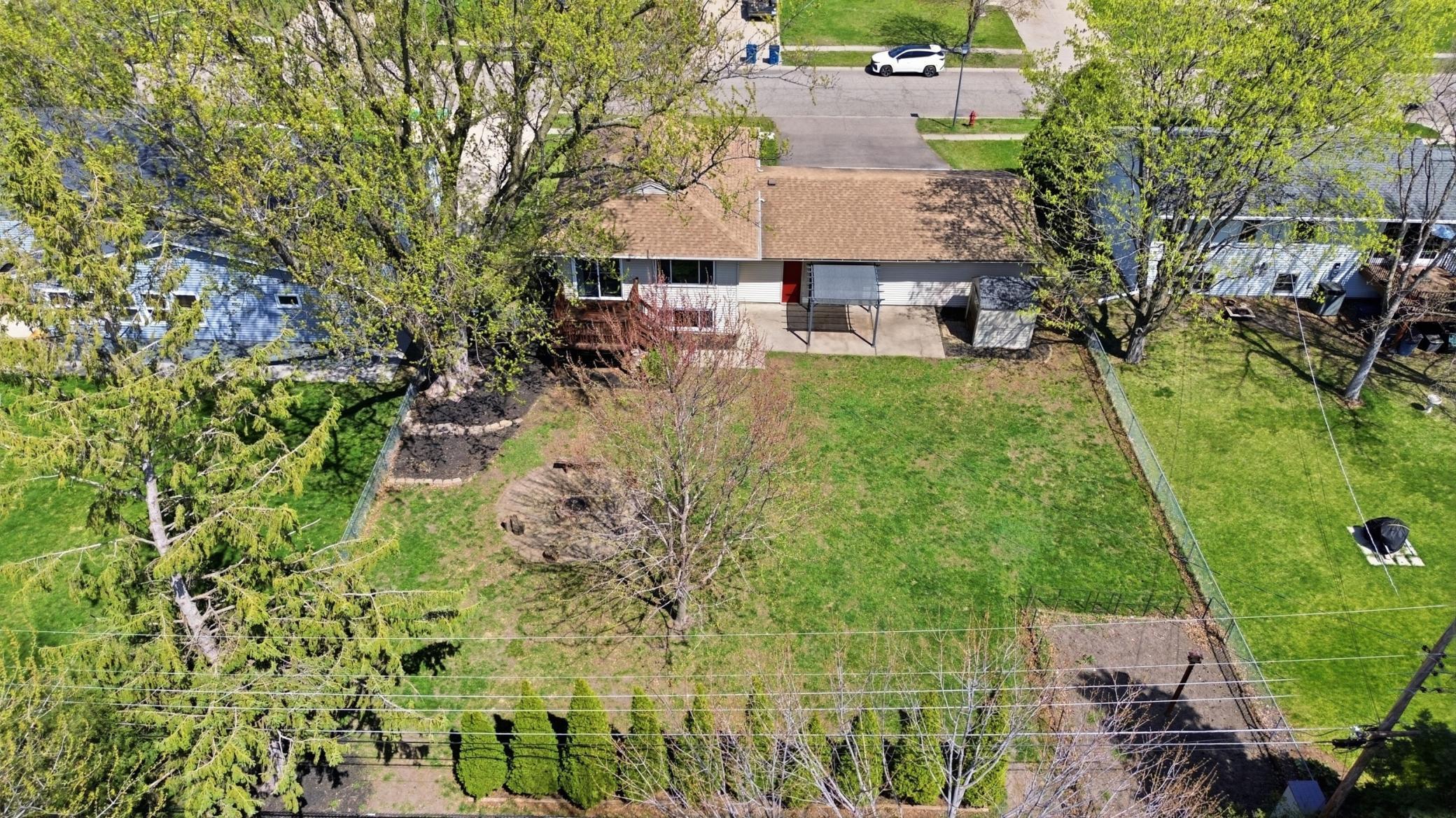 Drone Back yard view #1