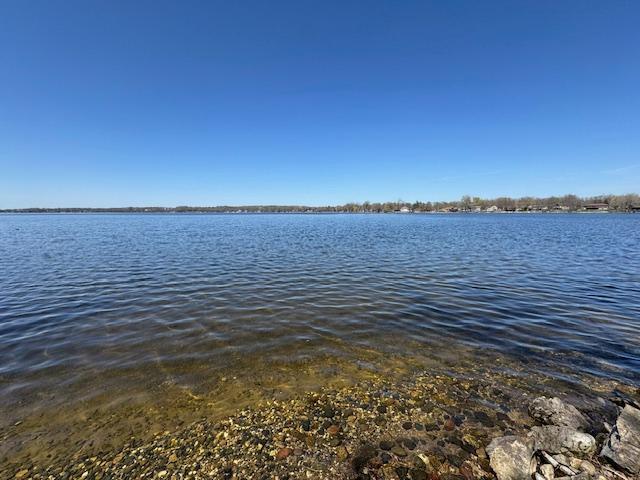 Lake area with easement