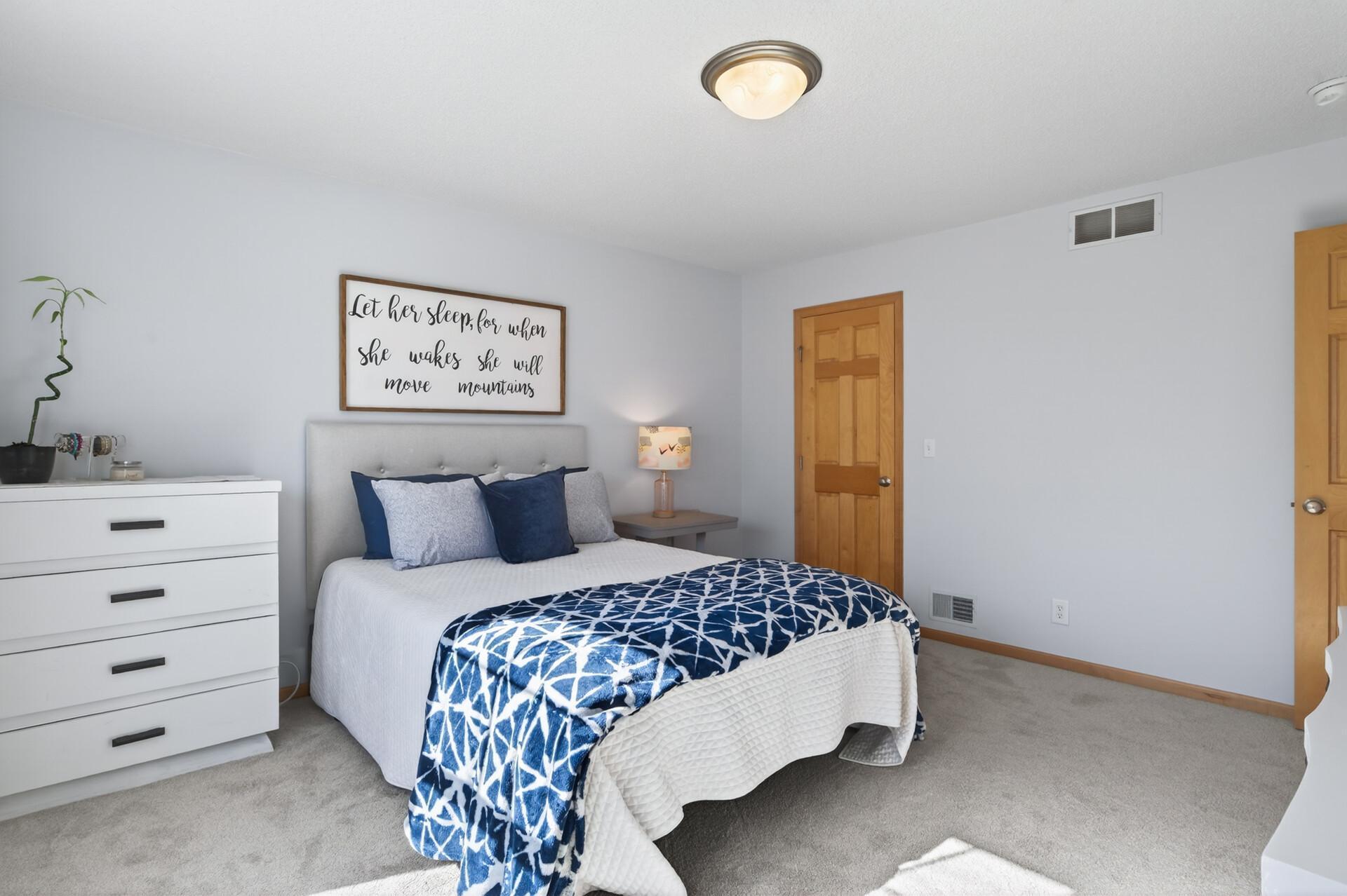 All of the carpet upstairs was recently replaced!