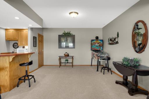 Flexible space for billiards, arcade, or entertaining