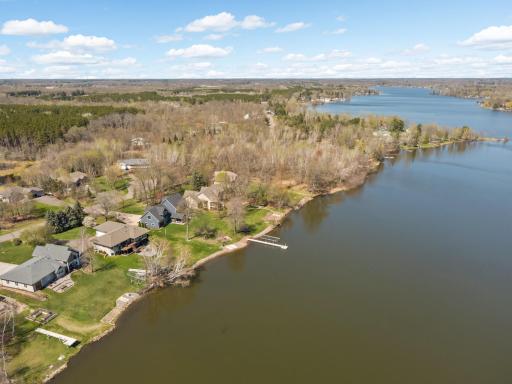Enjoy this full recreational lake - no motor restrictions
