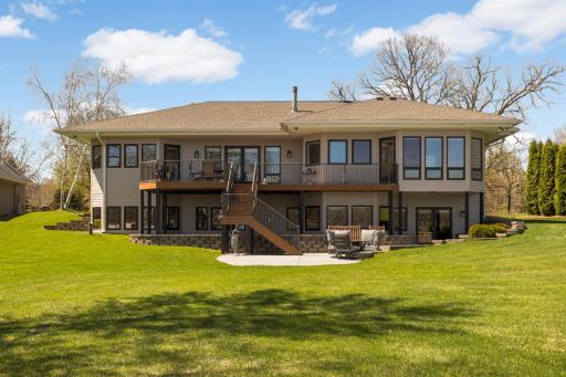 Elevated sightlines deliver sweeping lake views