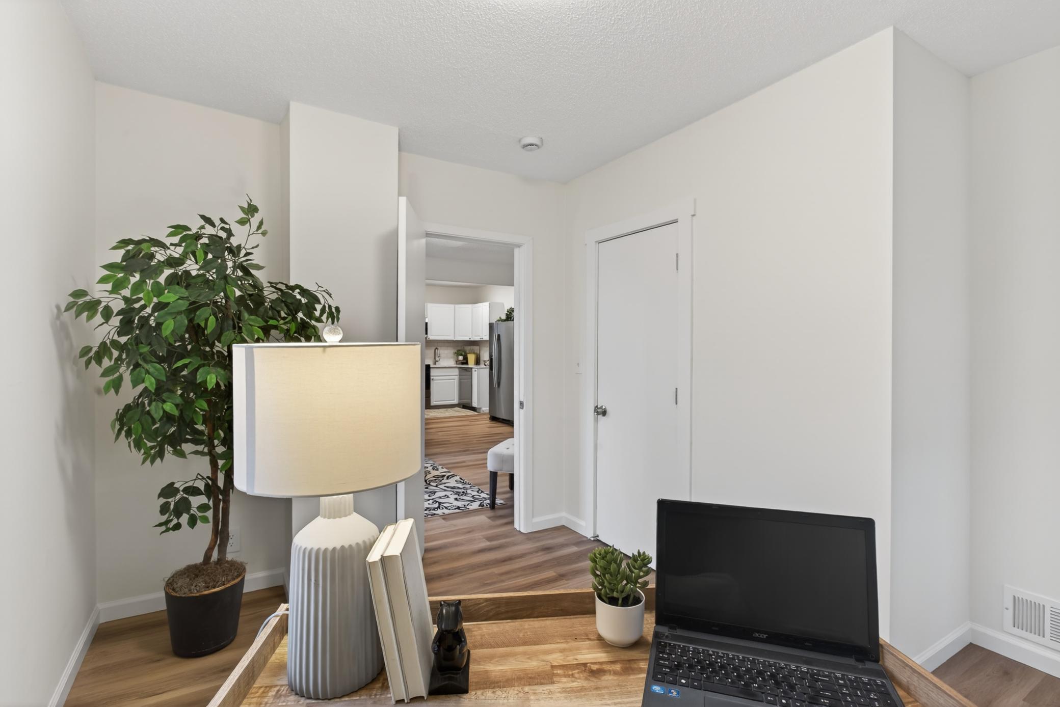 Main Floor Bedroom, set up as office