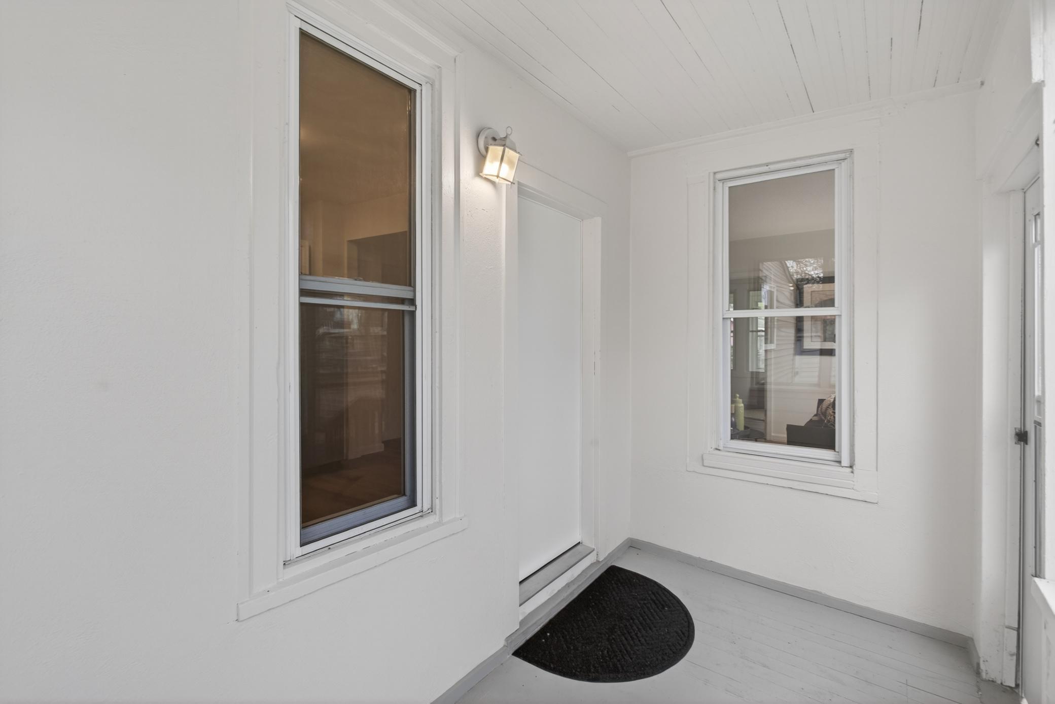 Side Porch into Kitchen
