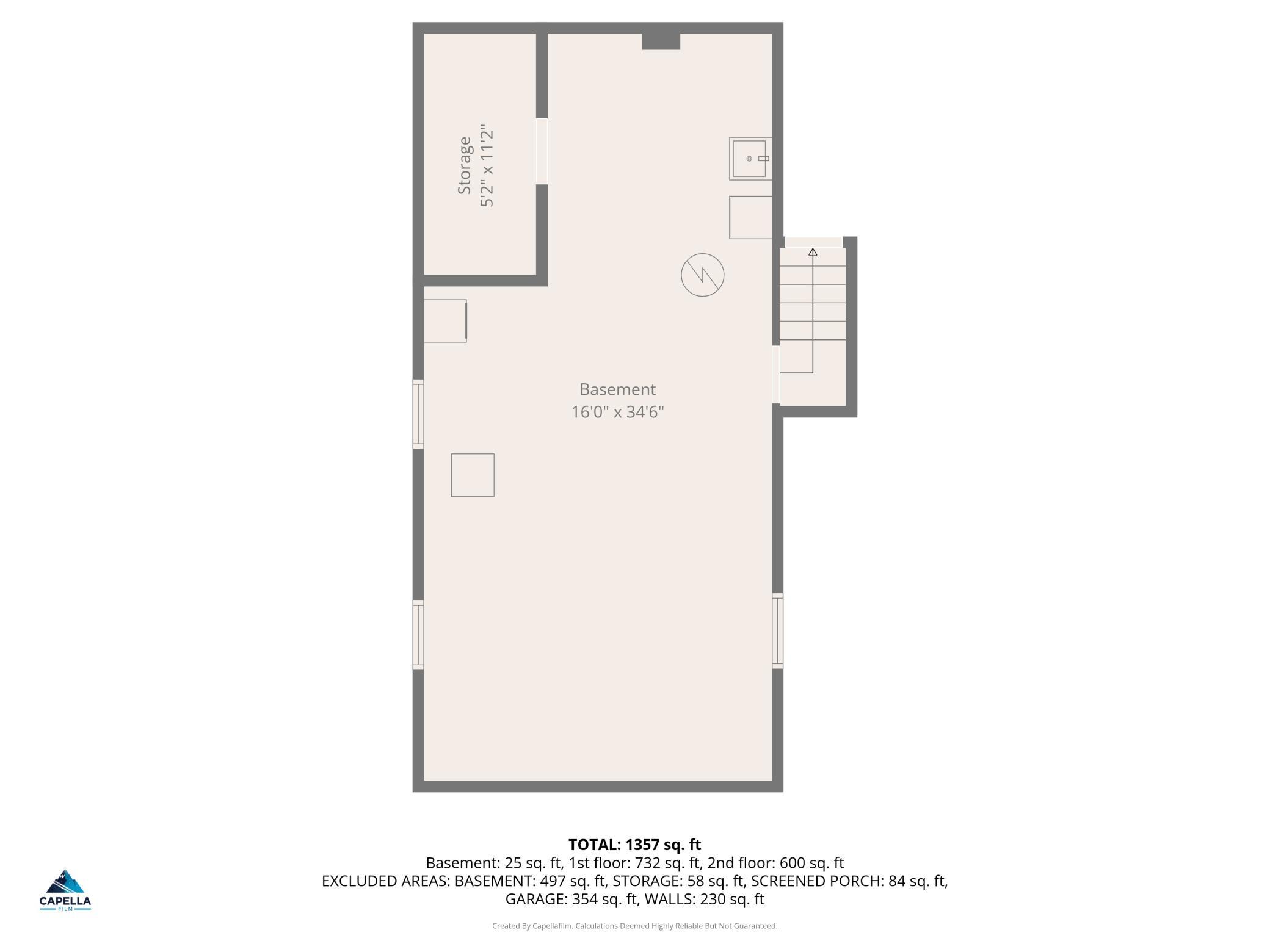 Lower Level Floor Plan