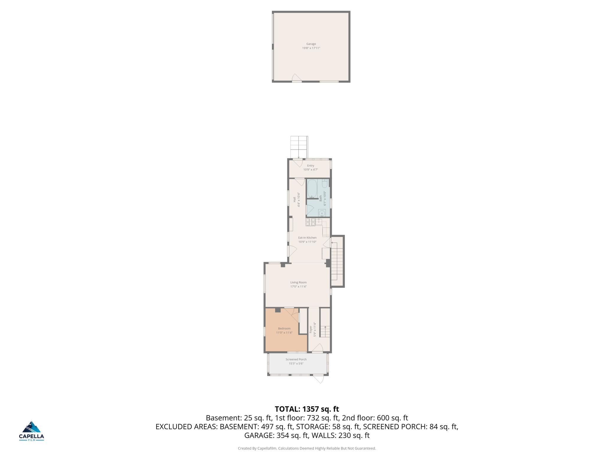 Main Level Floor Plan