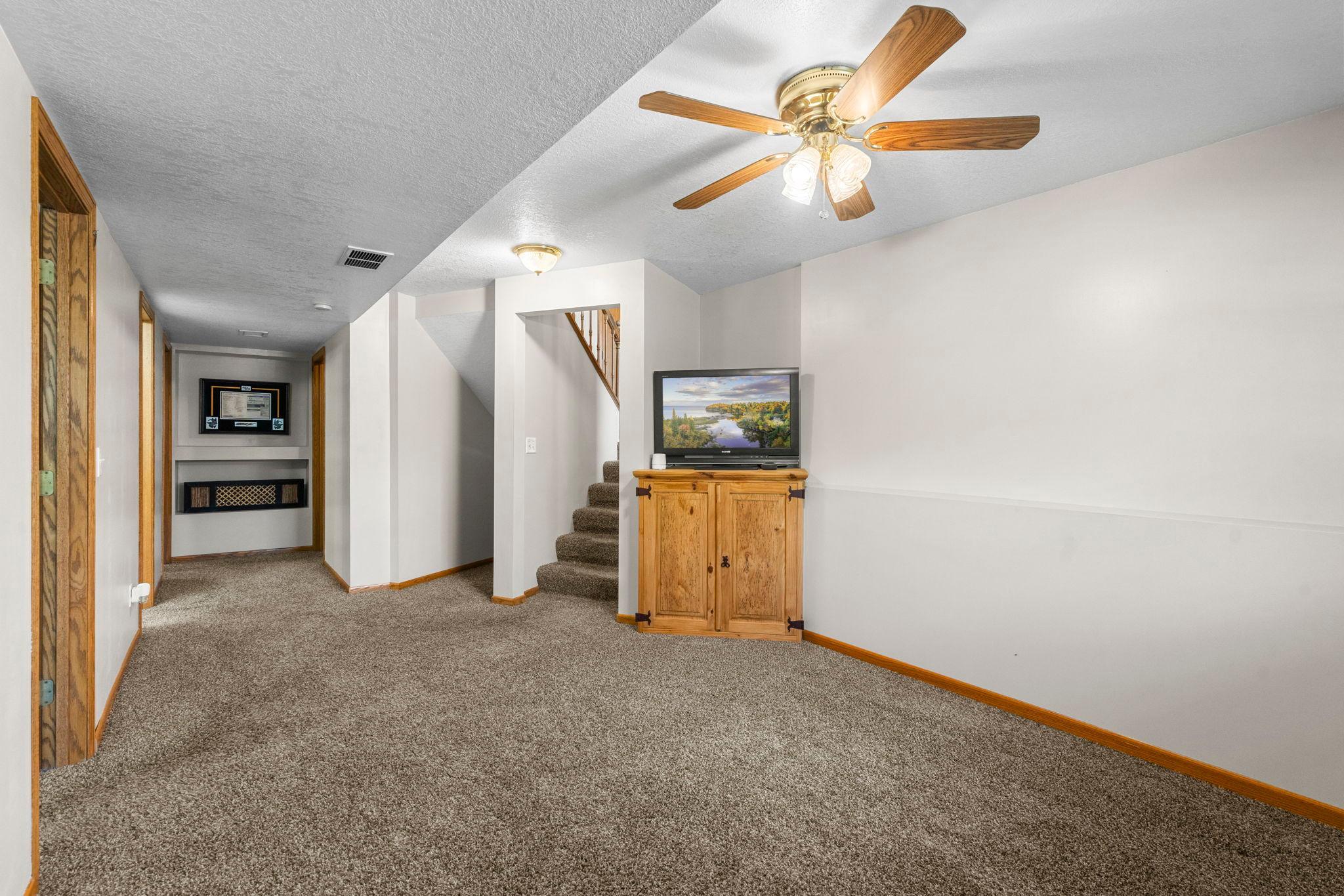 Lower family room