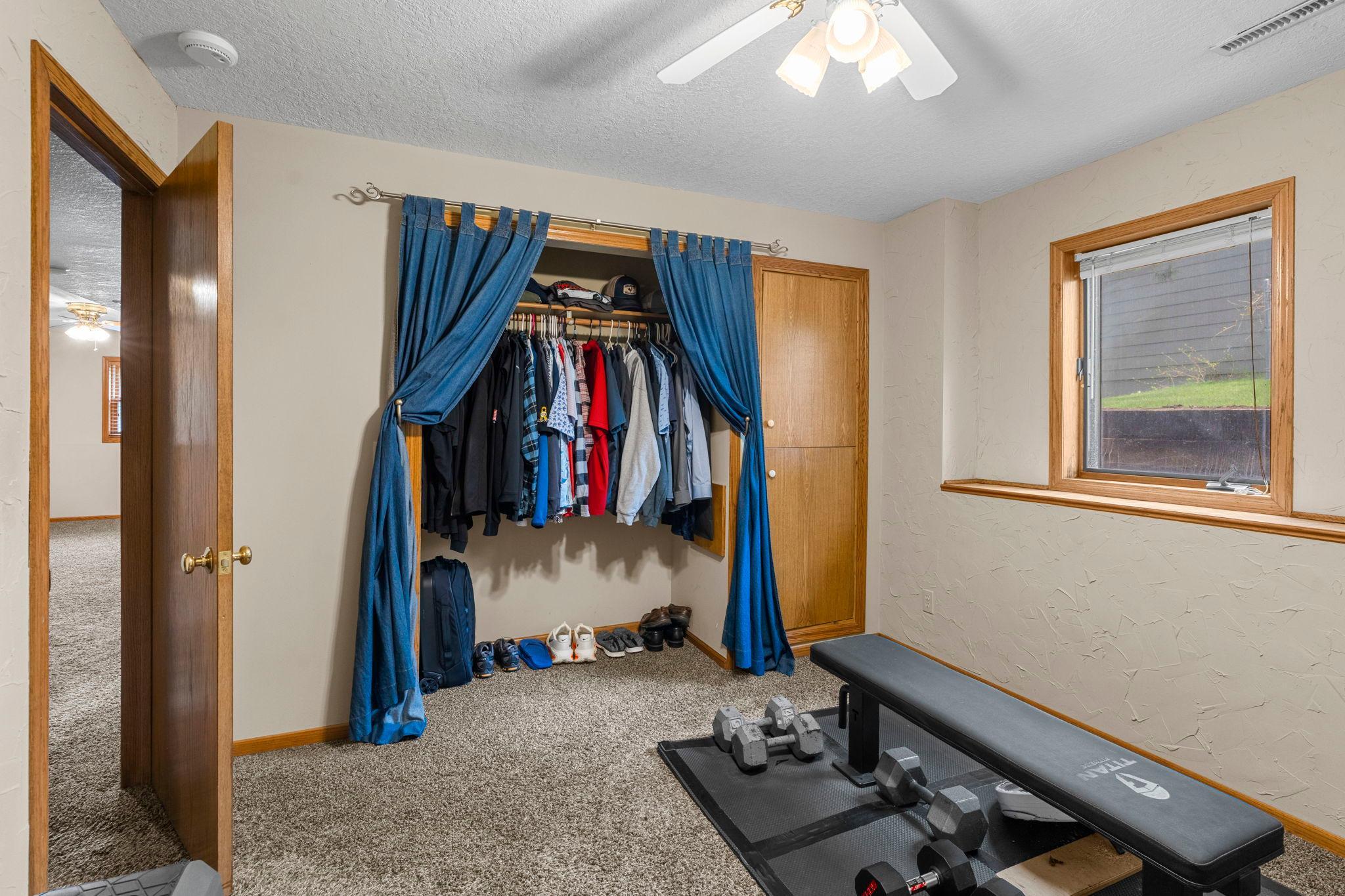 Bedroom 4 with storage