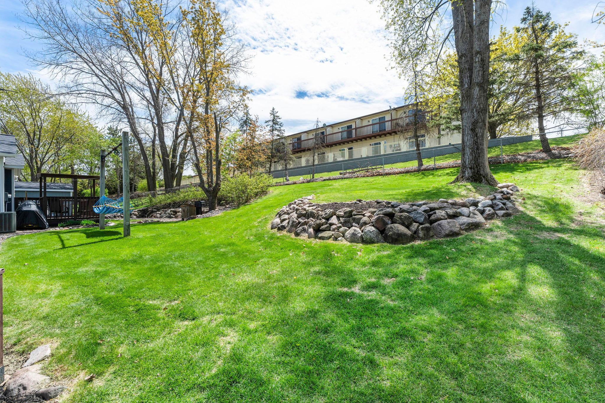 Rock gardens throughout
