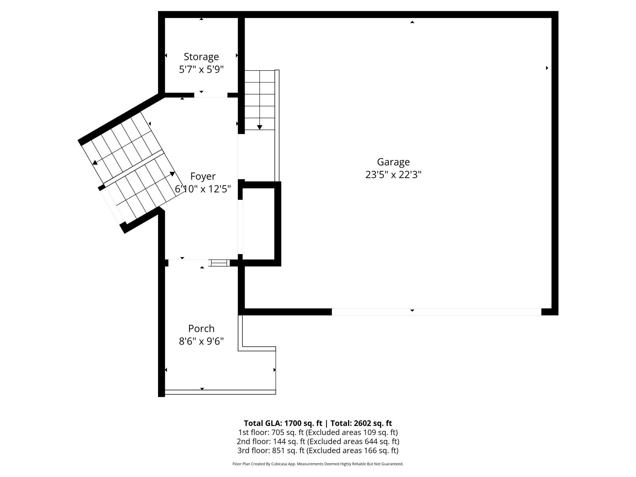 Garage and Foyer