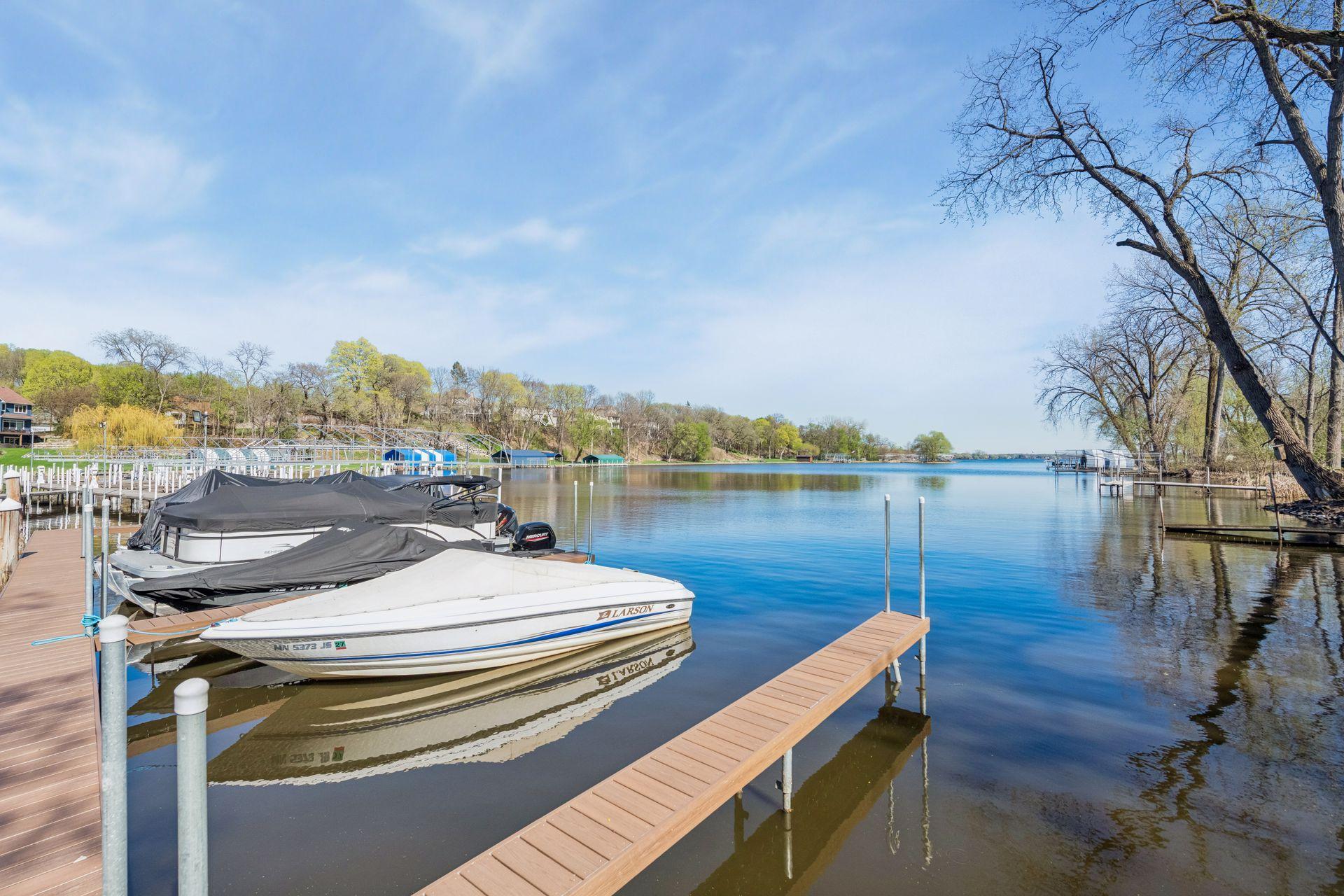 Deeded dock on Lake Minnetonka's Jennings Bay
