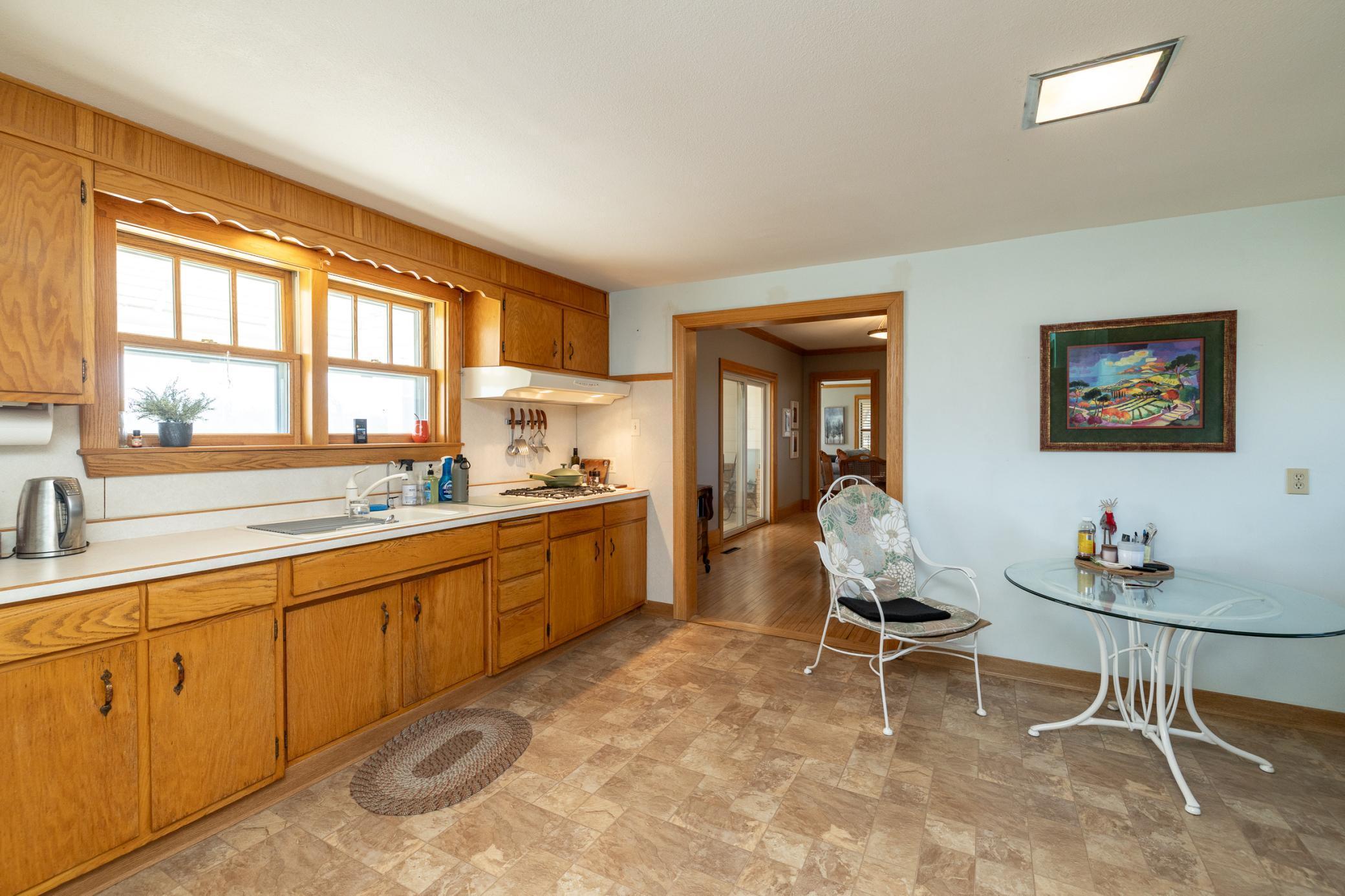 View looking towards formal dining area