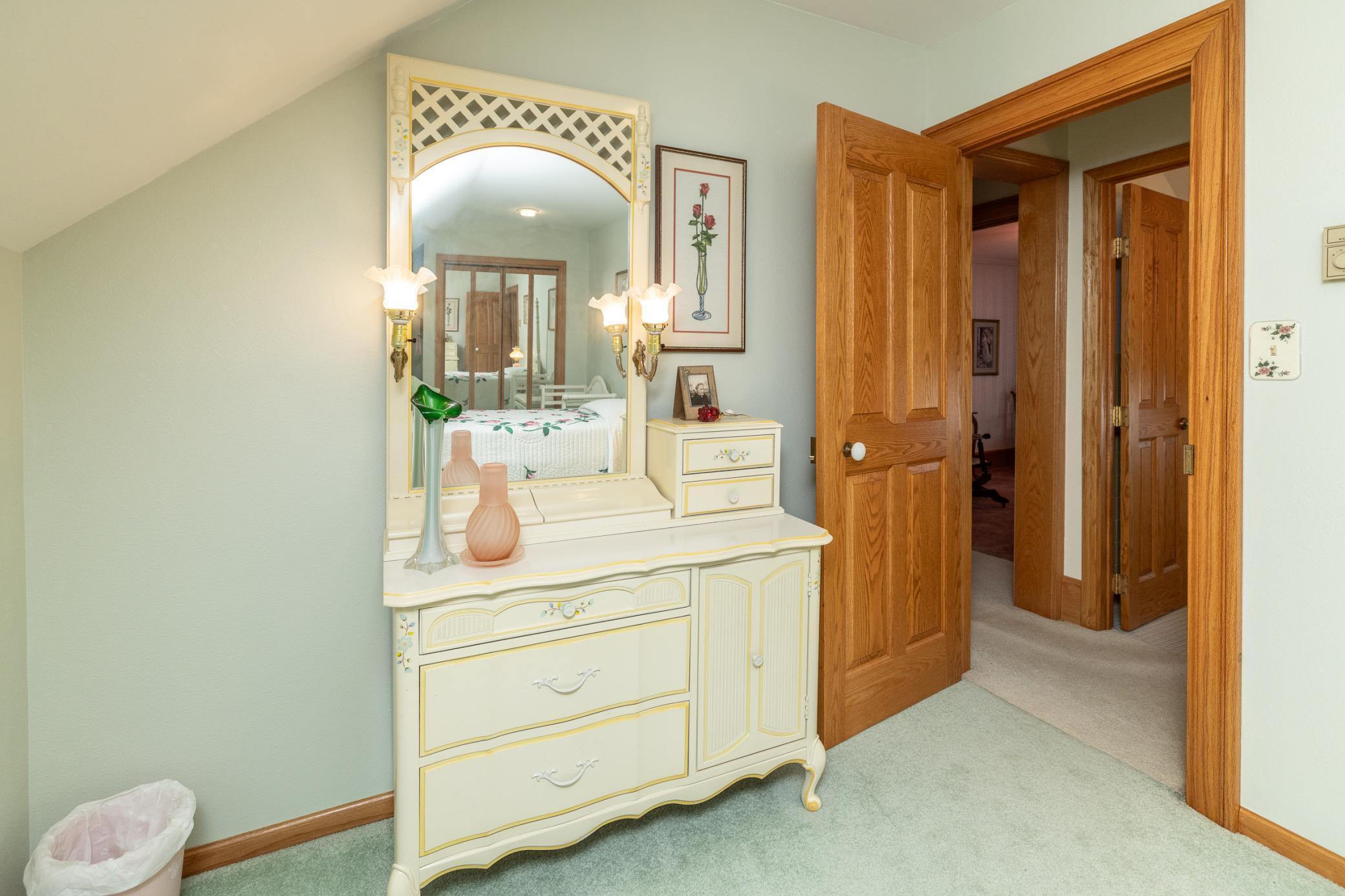 Solid four panel oak doors