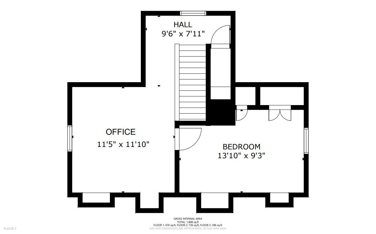 Upstairs Floorplan