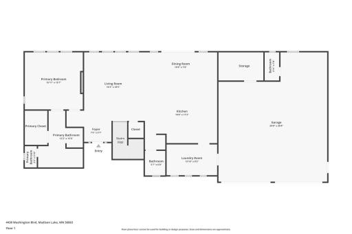4438 Washington Boulevard, Madison Lake, MN 56063