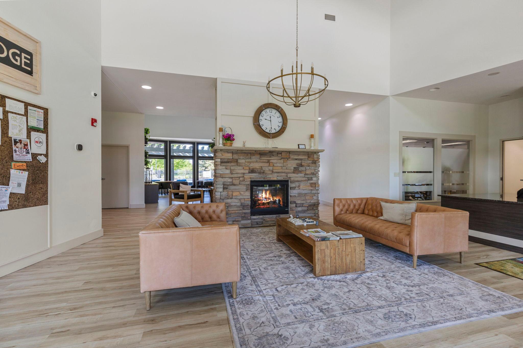 Indoor gathering space