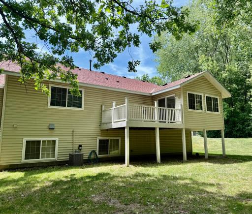 Back of property