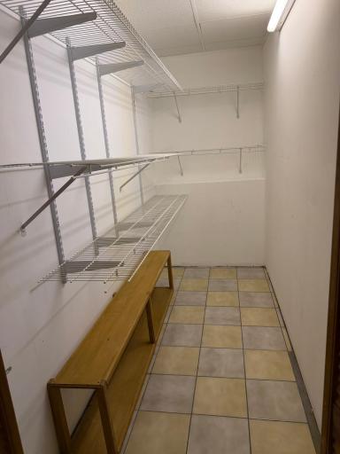 Additional storage space