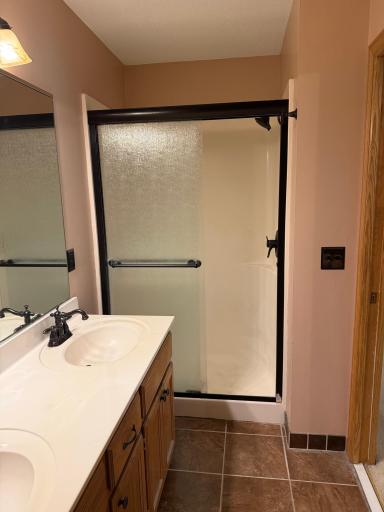 Separate shower