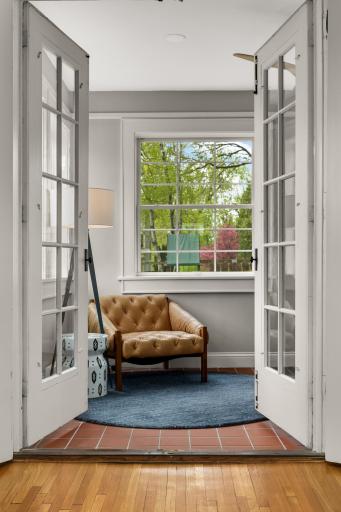 Sun drenched room perfect for office, libraby, toy room, or plant room