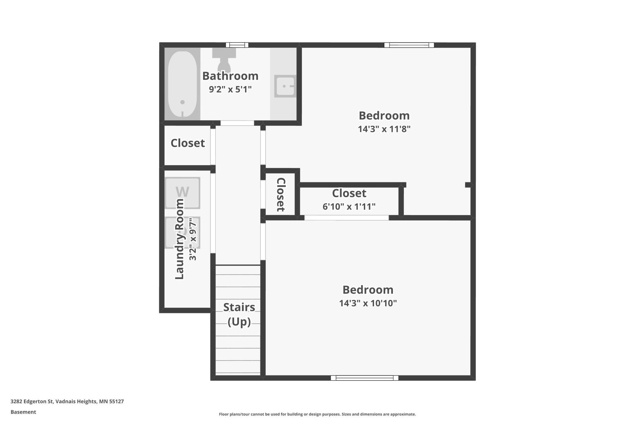 Lower level floorplan