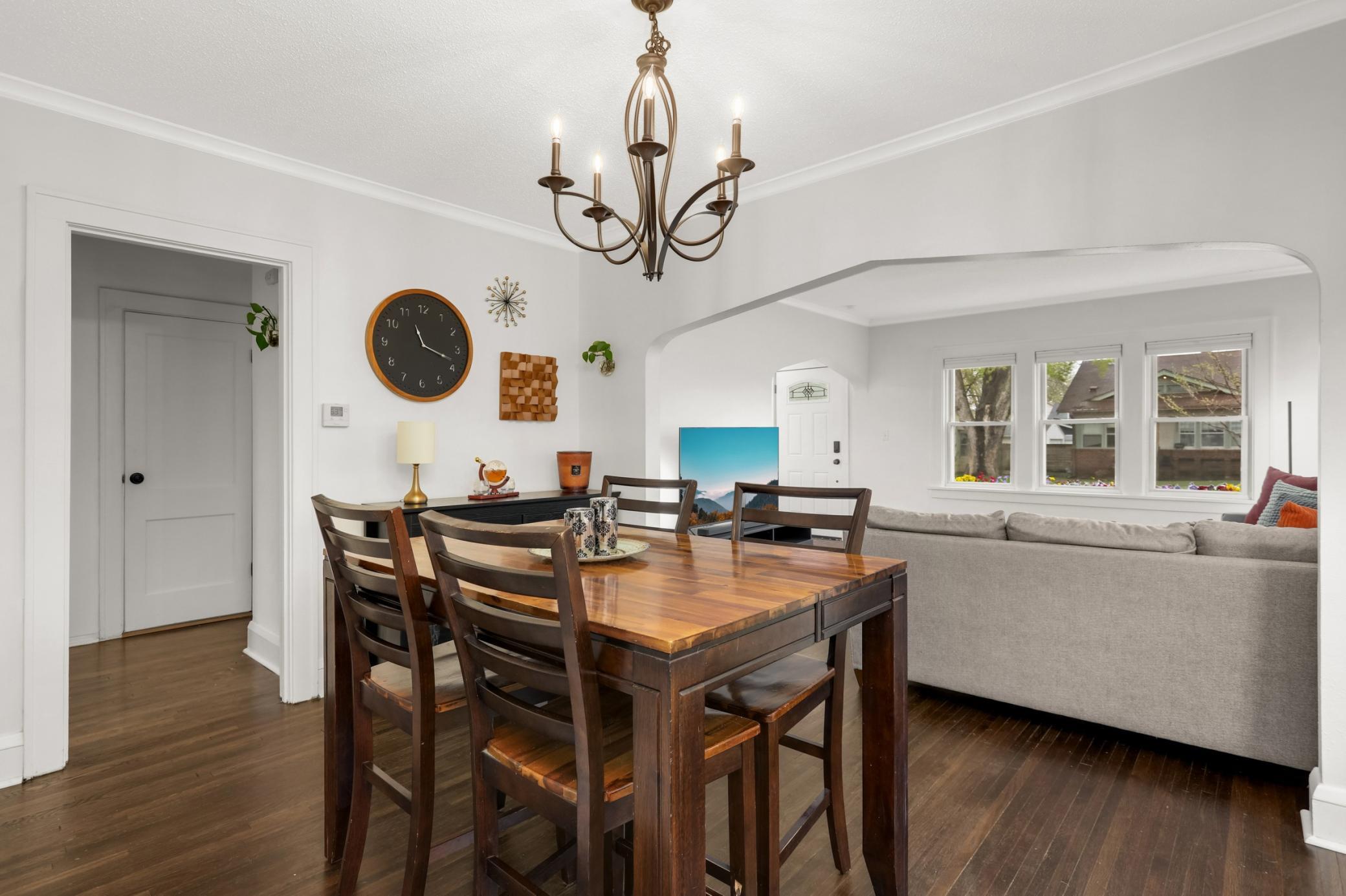 So much natural light throughout!