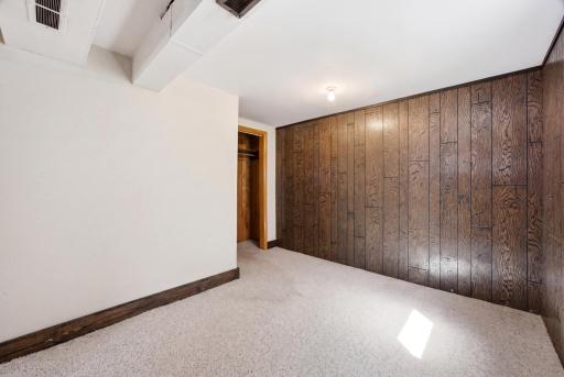 2nd Basement Bedroom/Flex Space-No Egress