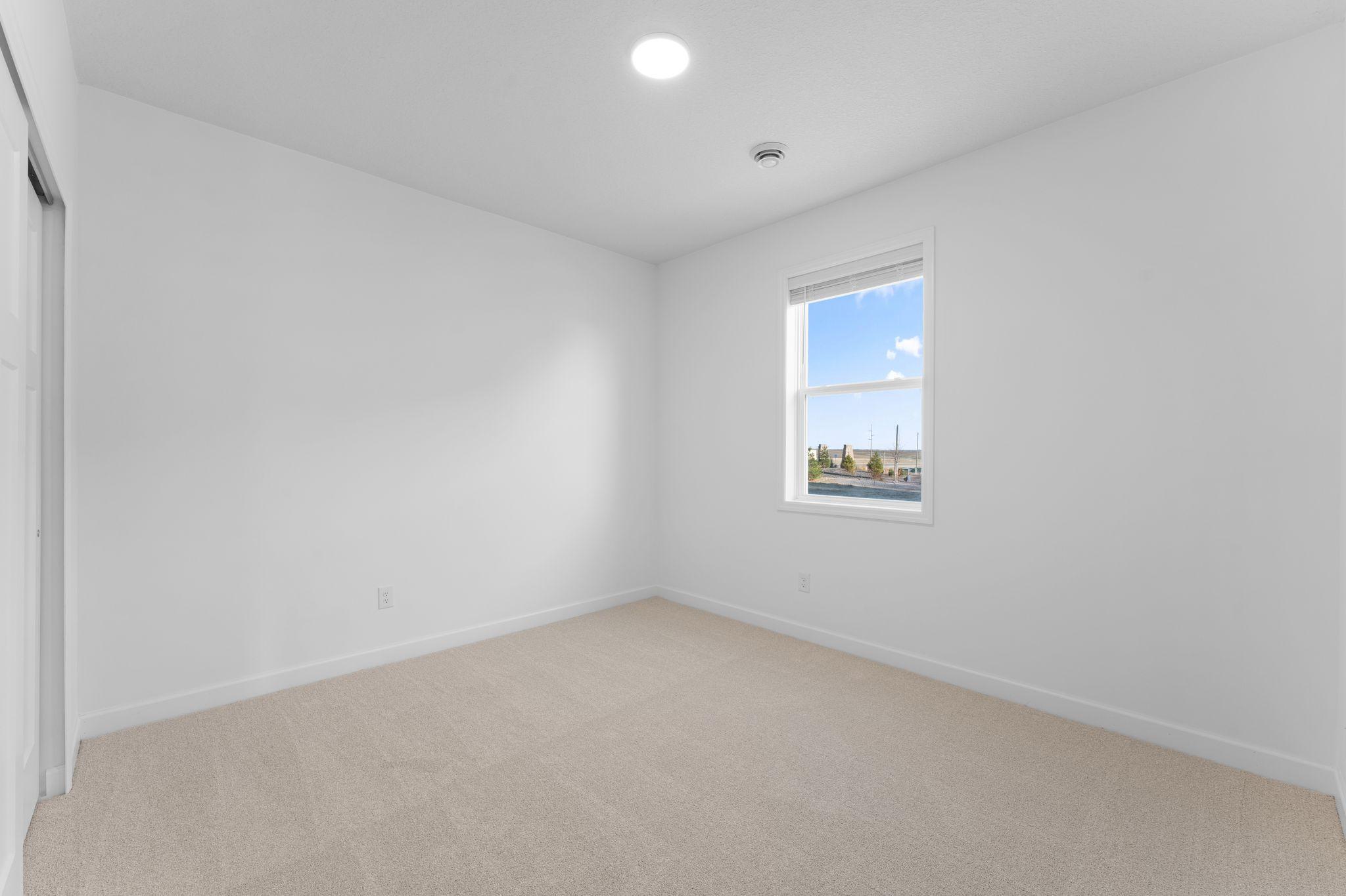 Both secondary bedrooms feature a wardrobe closet for convenient storage