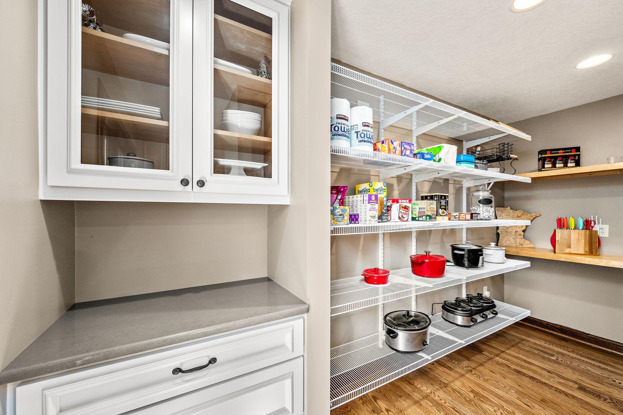 Large kitchen pantry