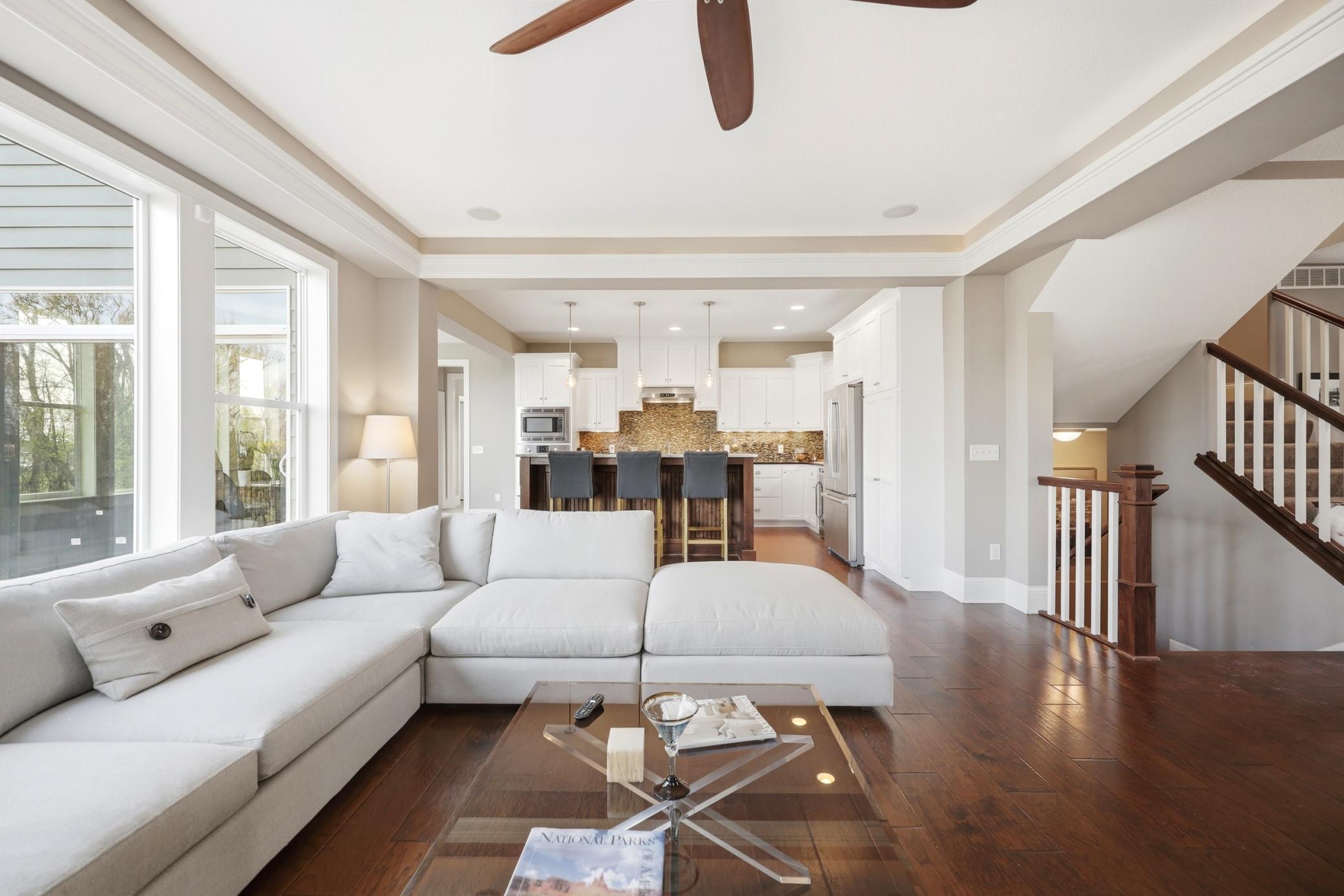 Vast, open floorplan