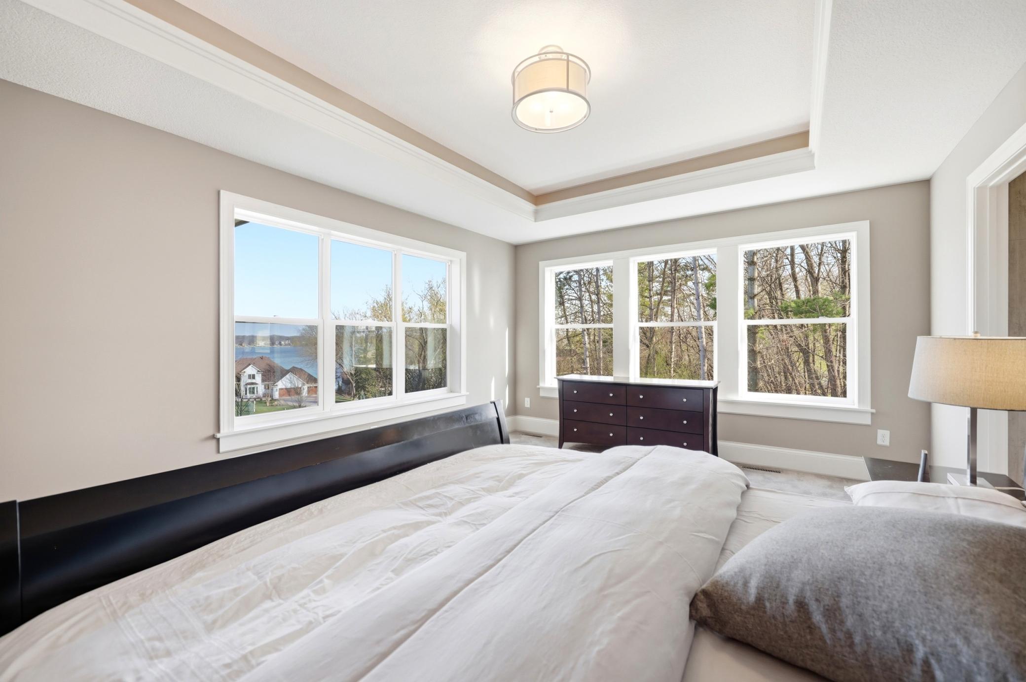 Views of the lake from the primary suite!