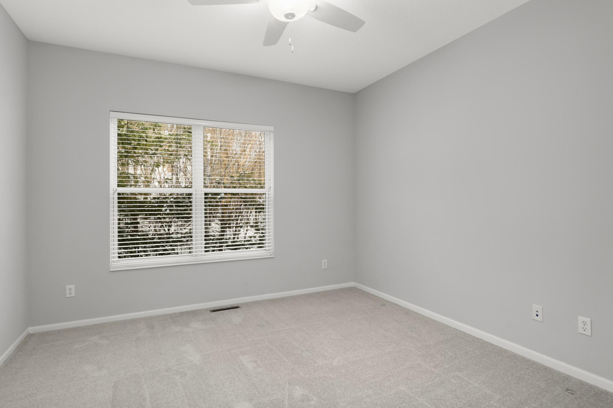 All bedrooms are generous in size.