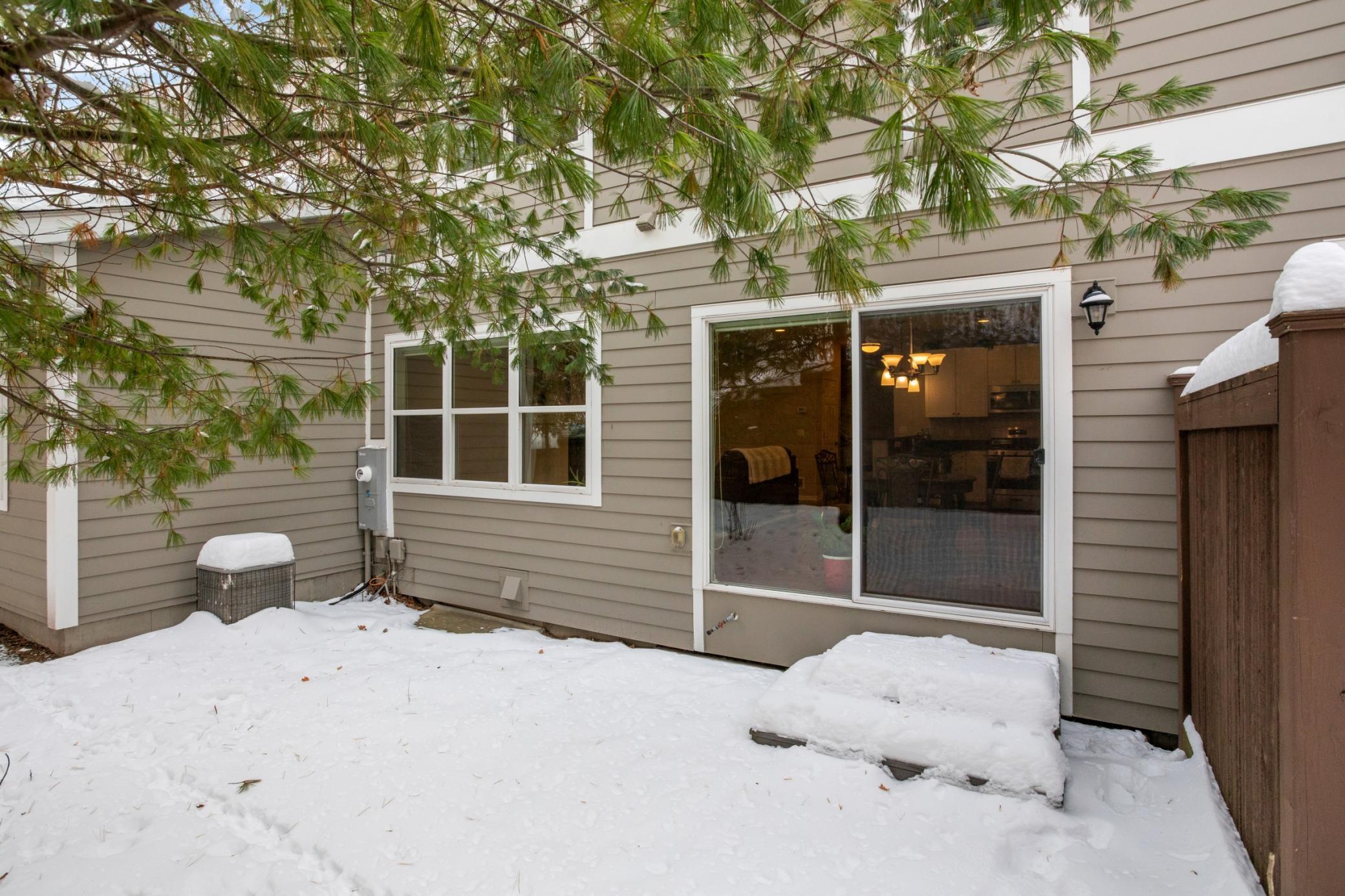 Plenty of space to relax when the weather warms up.