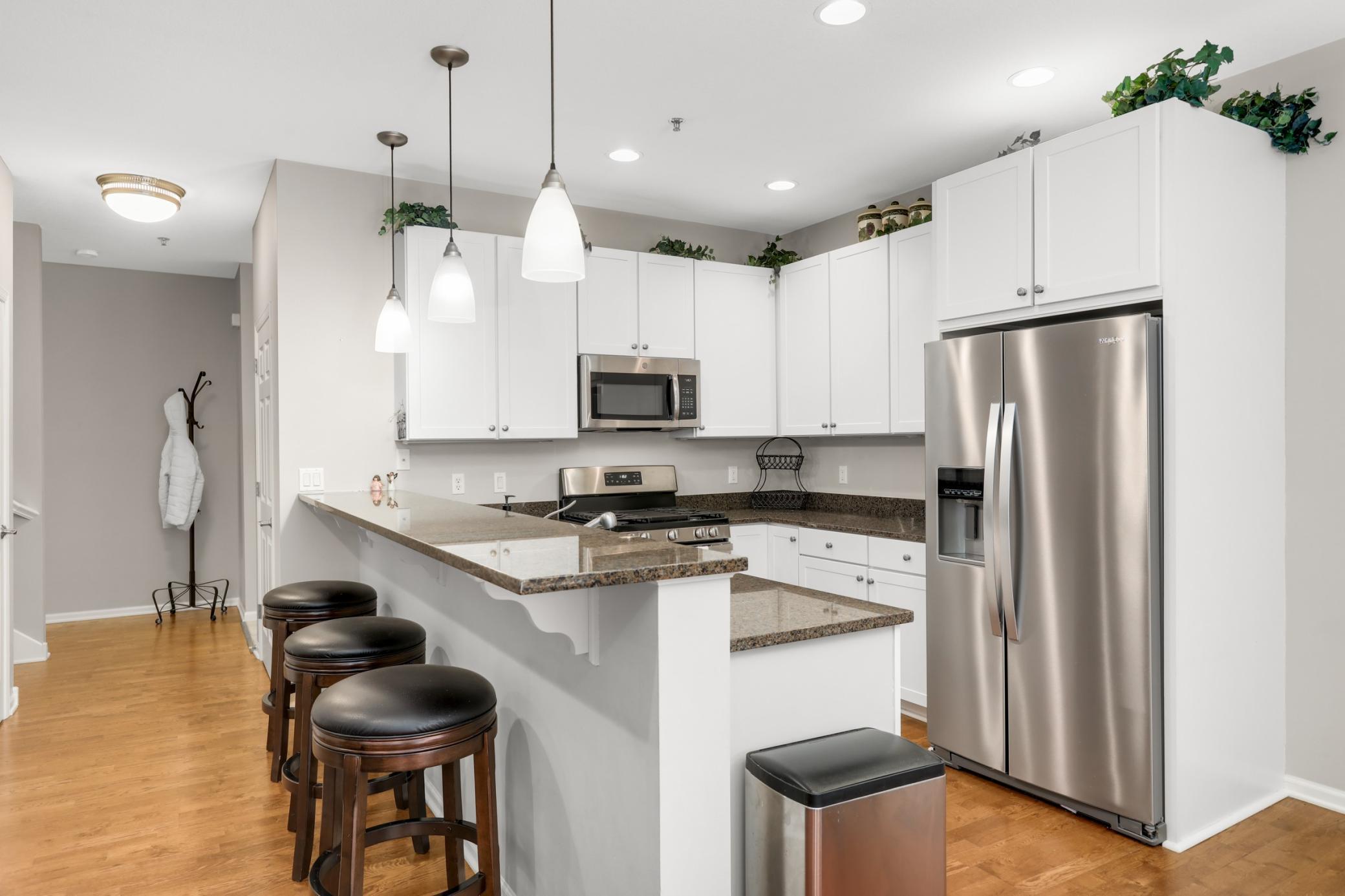 Breakfast bar for meals on the go.