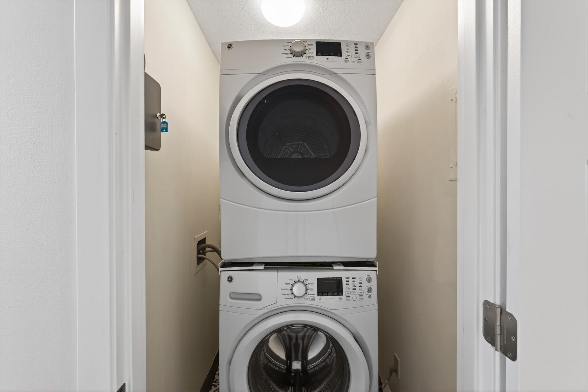 In unity laundry. New machines!