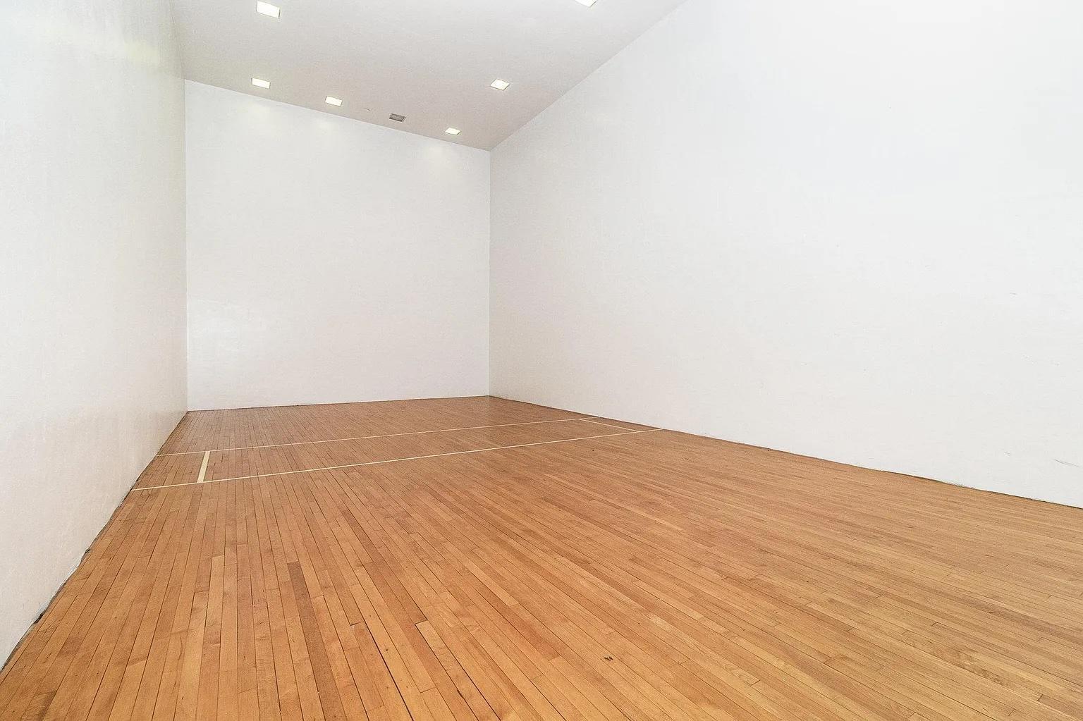 Handball or raquetball Court