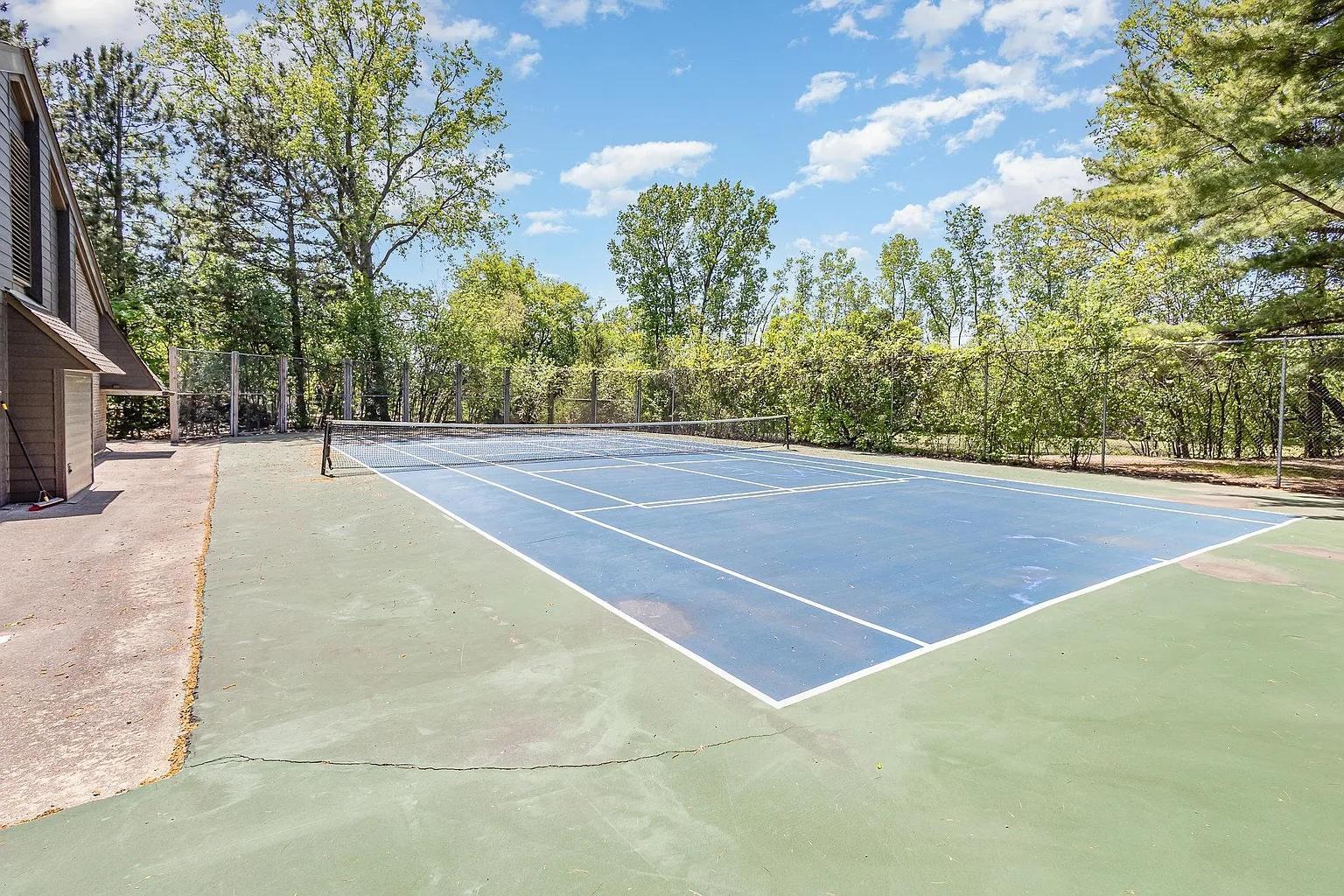 Outdoor Tennis Court