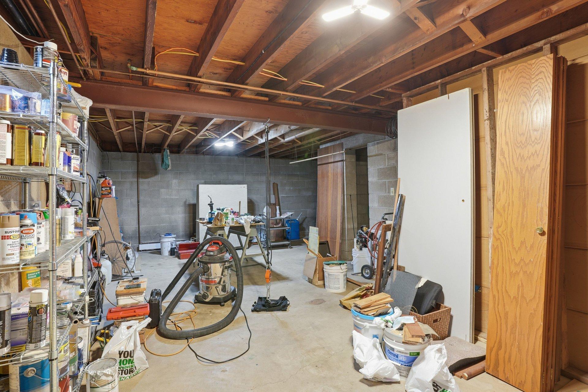 This area could become a nice workshop