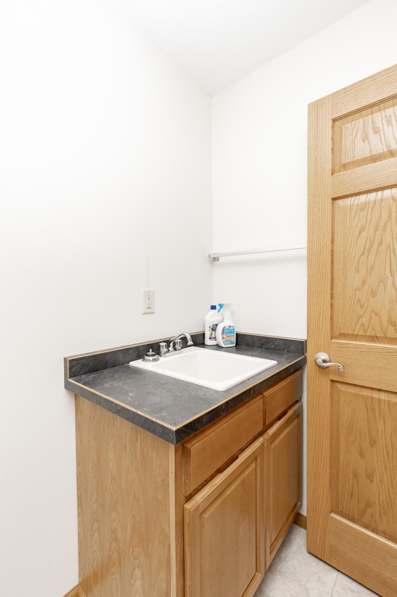 Main Floor Laundry Utility Sink