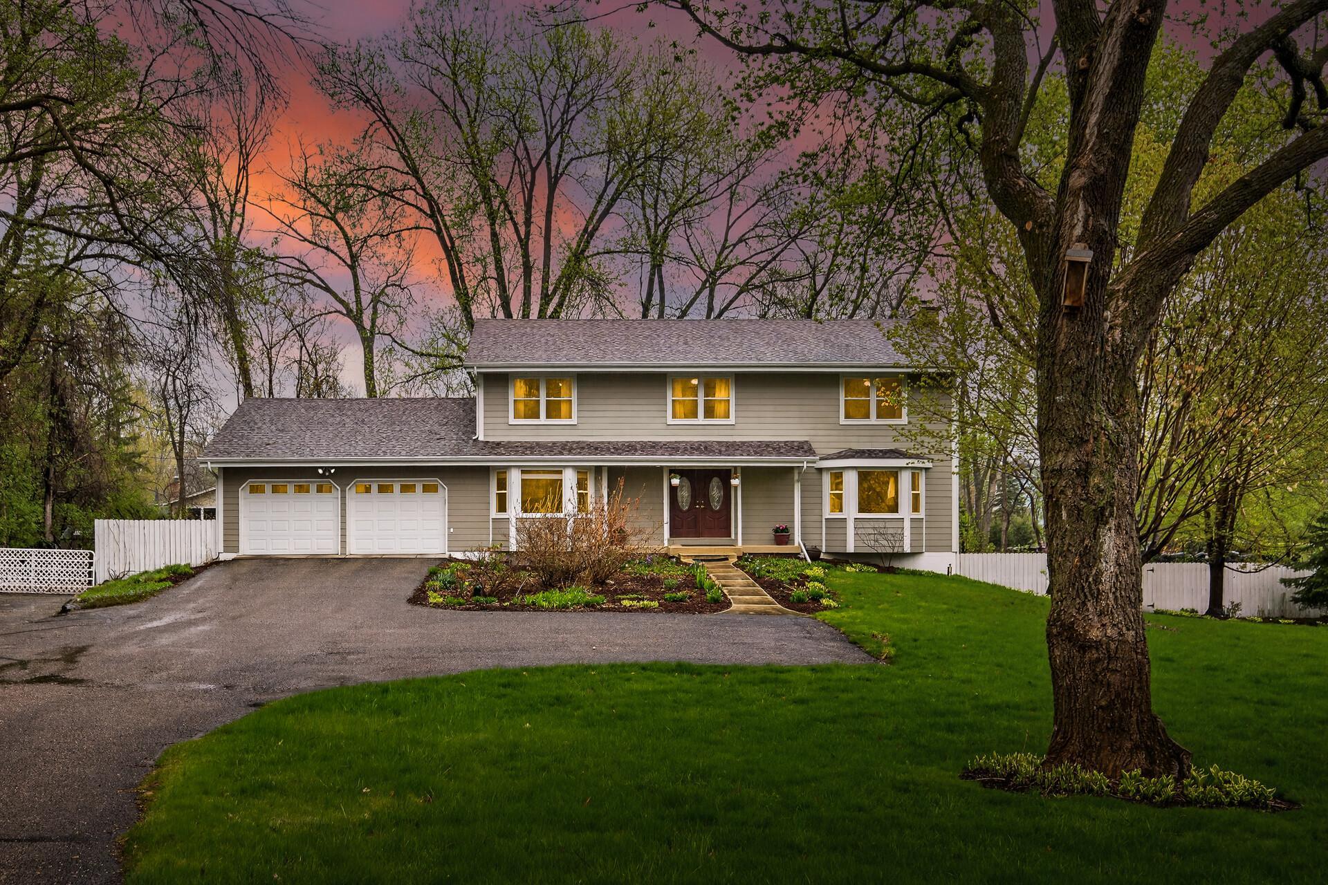 Spacious 2 Story home nestled on a large private lot.