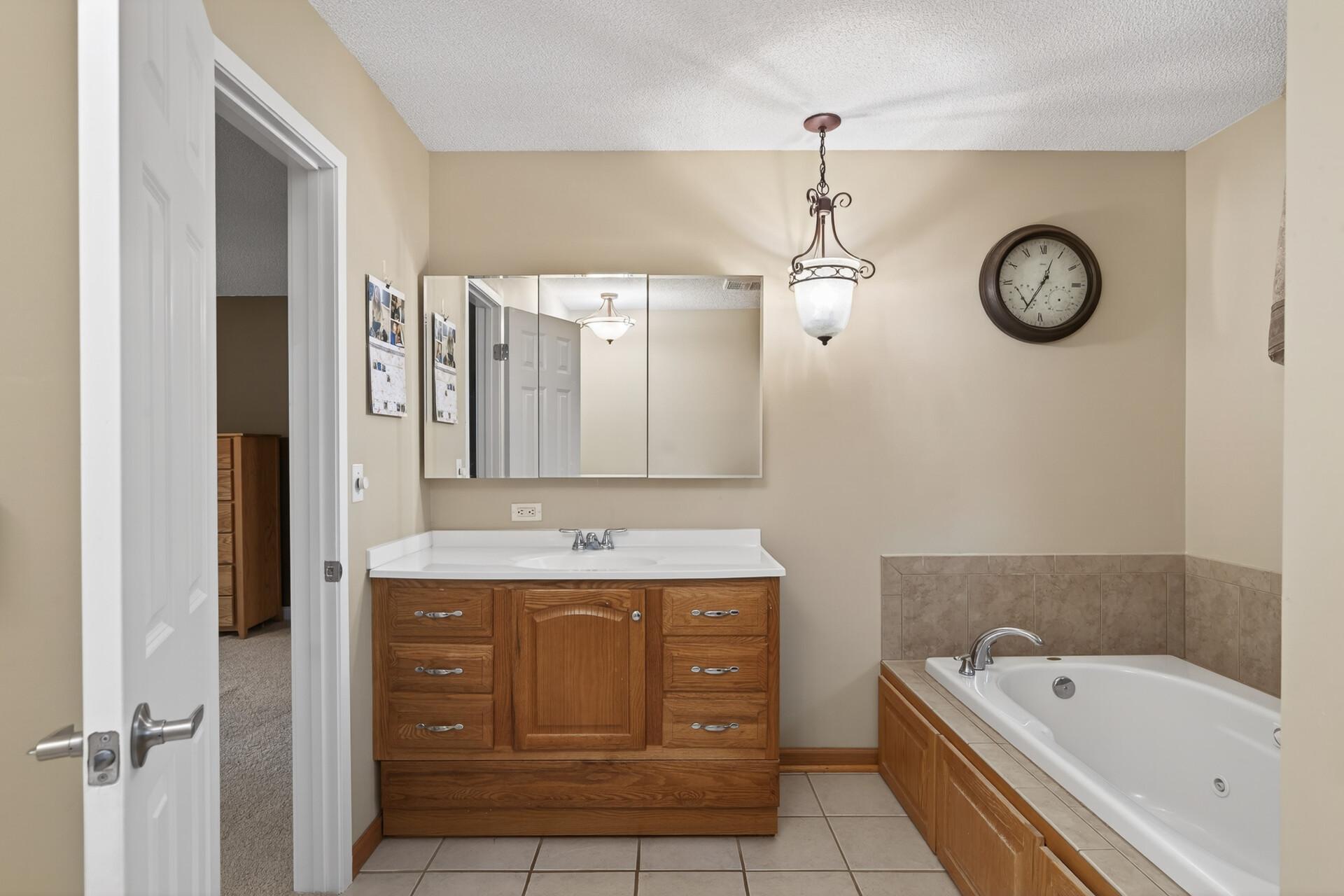 Another view of the private primary bathroom.