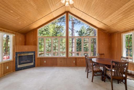 Stunning windows let in ample natural light.