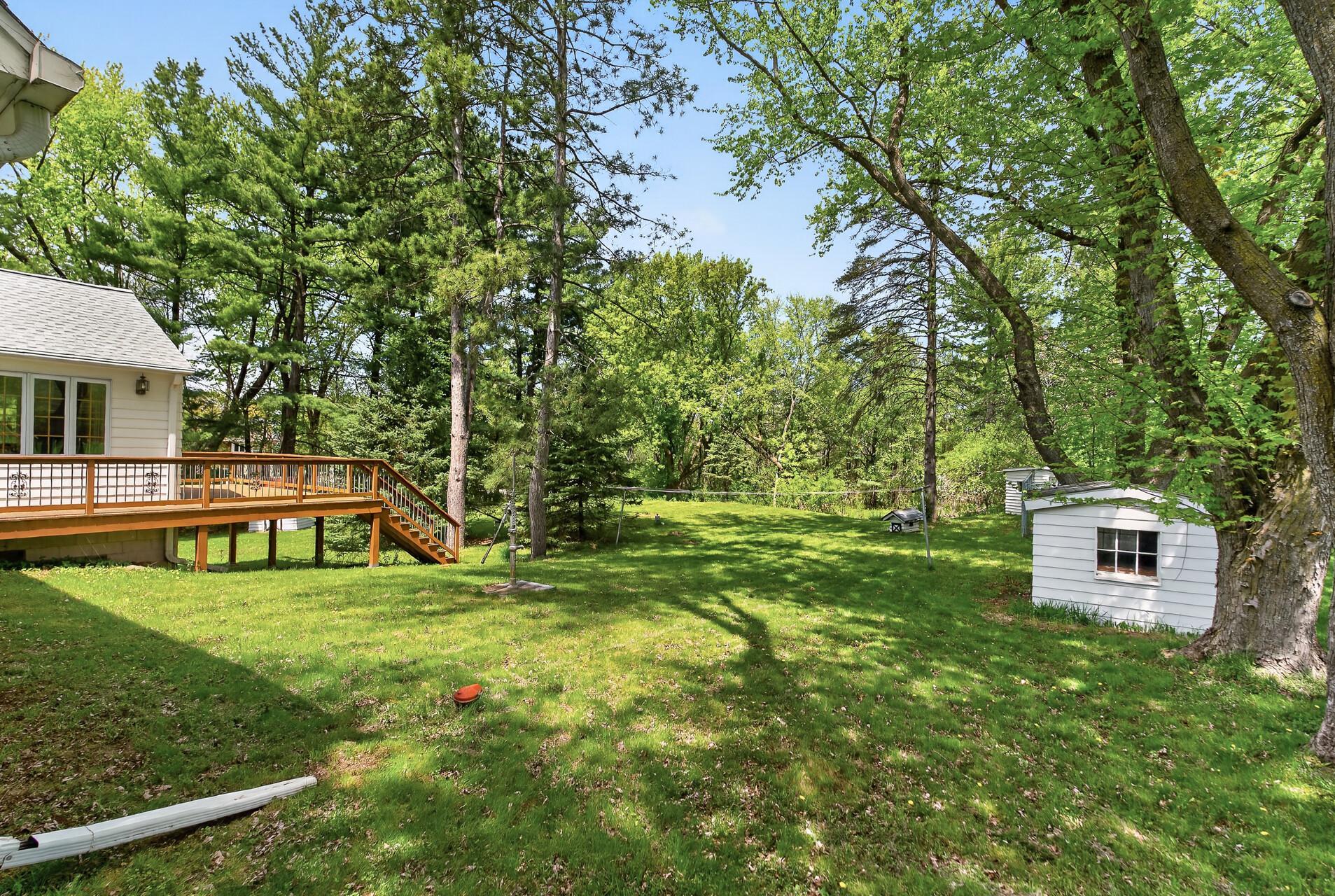 Large Yard with tons of room to run and play!