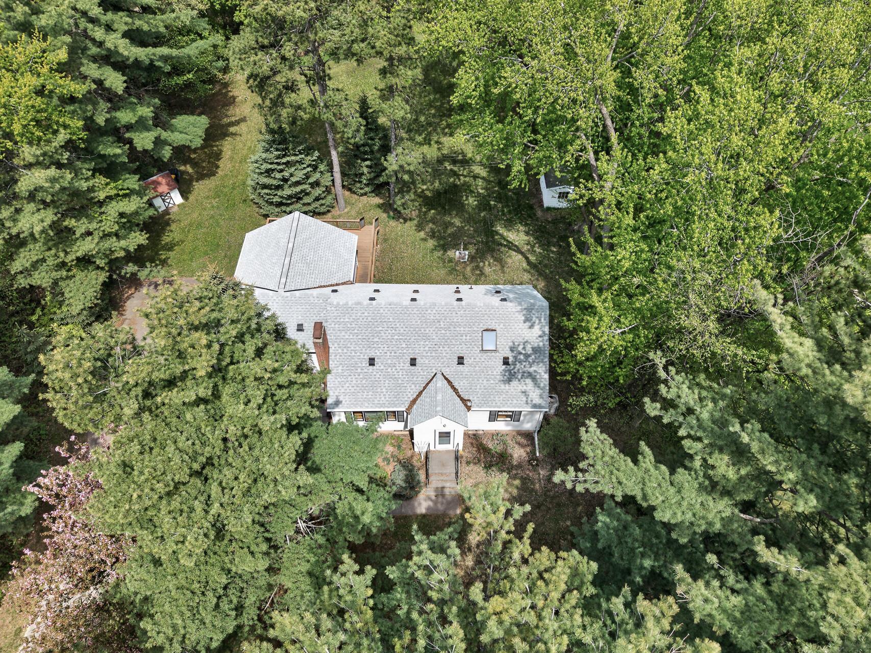 Great privacy on this 1-plus acre lot!