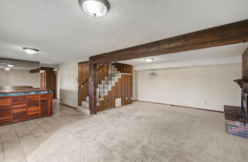 Stairs to the lower level