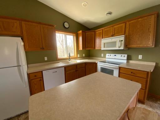 Tons of counter space for all your baking and lots of natural light!