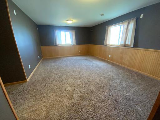 Look at that natural light in the family room!